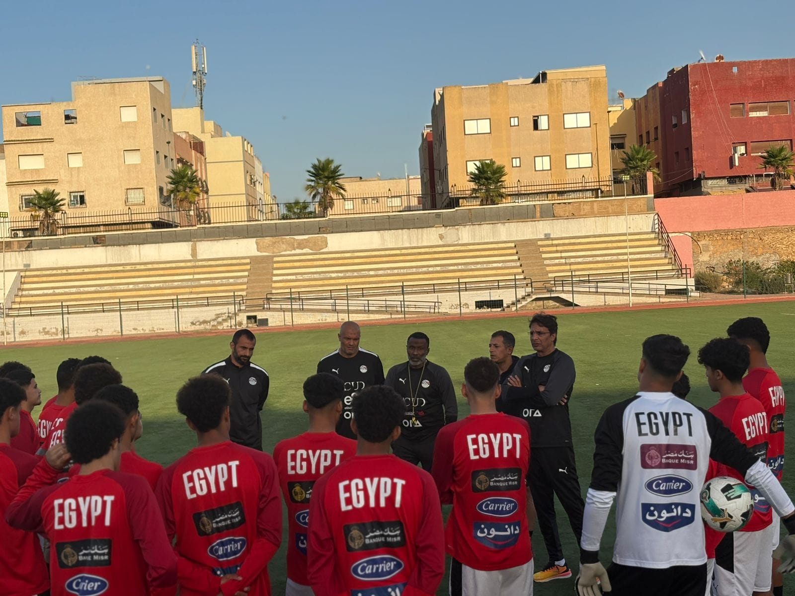 منتخب مصر للناشئين 2008 يختتم استعداداته لمواجهة ليبيا في لقاء الحسم للتأهل لأمم افريقيا