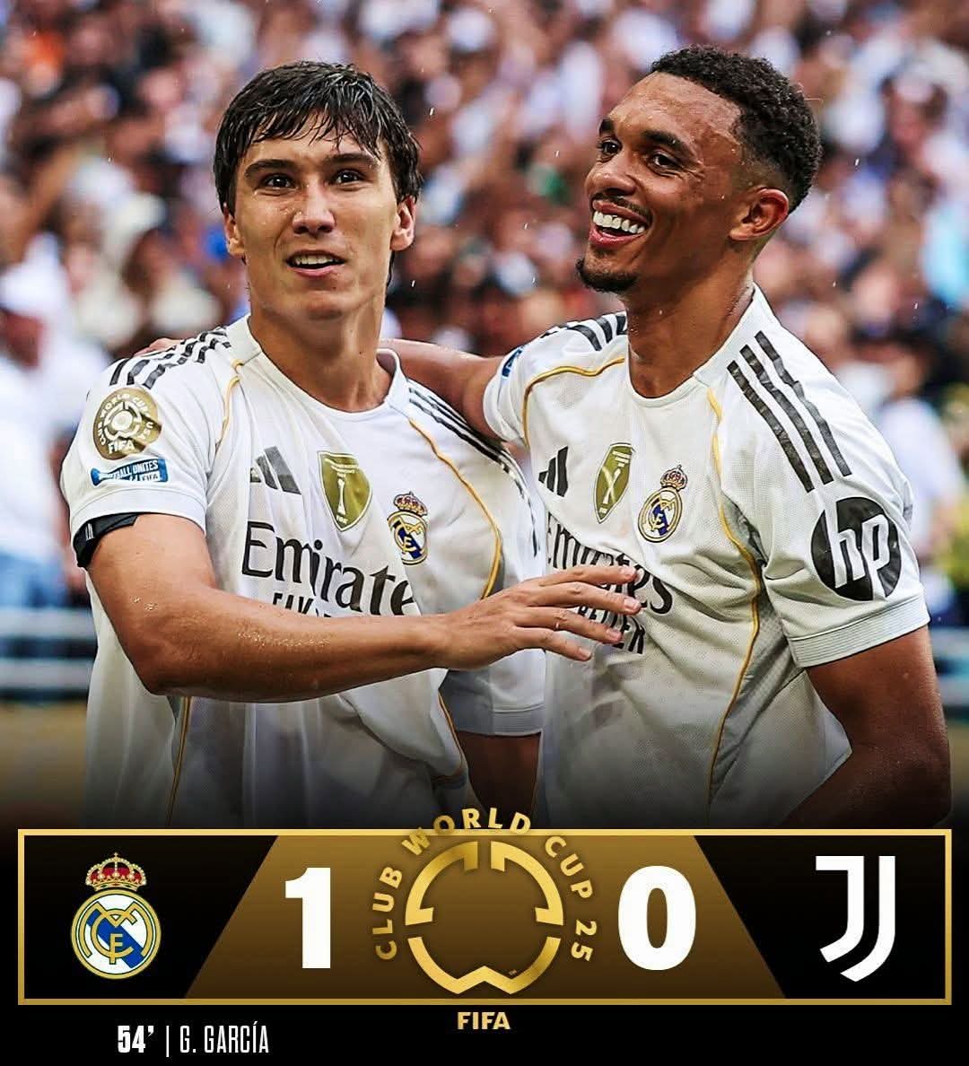 الملكى ريال مدريد يحكم على السيدة العجوز يوفنتوس بالخروج من البطولة بهدف ماركة جارسيا