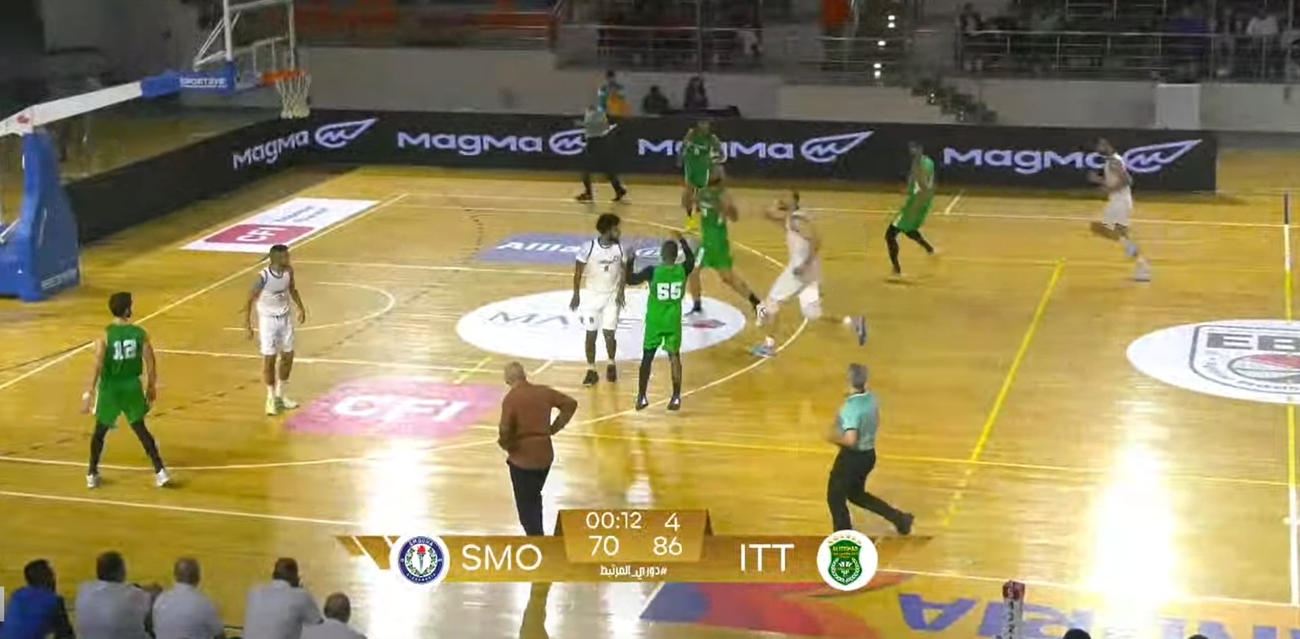 دوري مرتبط السلة .. الاتحاد السكندري لنهائي دوري المرتبط بعد الفوز على سموحة بنتيجة  86 -70