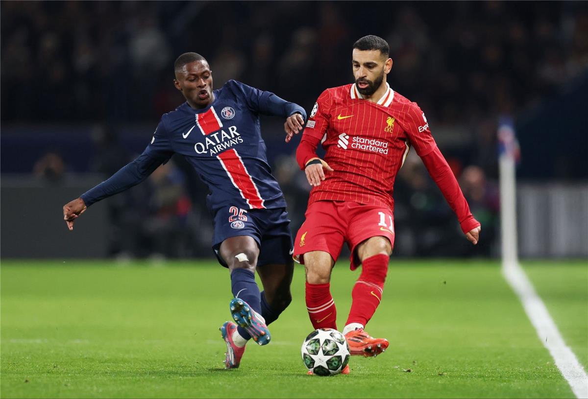 «اسدال الستار الأخير».. باريس سان جيرمان يُسقط ليفربول وينهي رحلة صلاح في دوري الأبطال