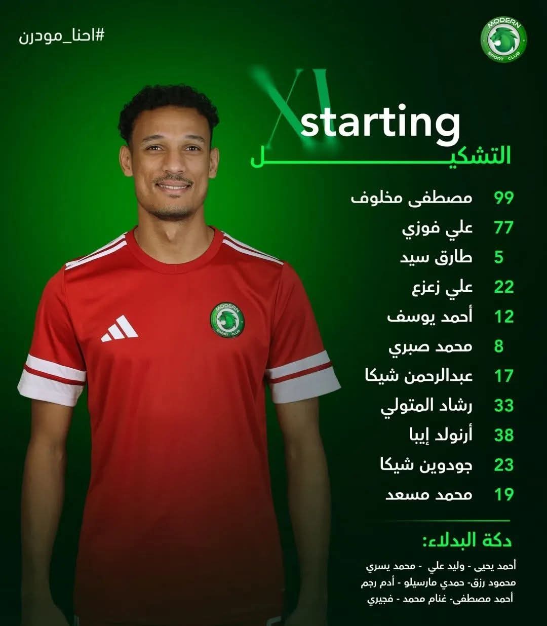 ثنائي هجومي يقود مودرن سبورت أمام الاتحاد السكندري في الدوري