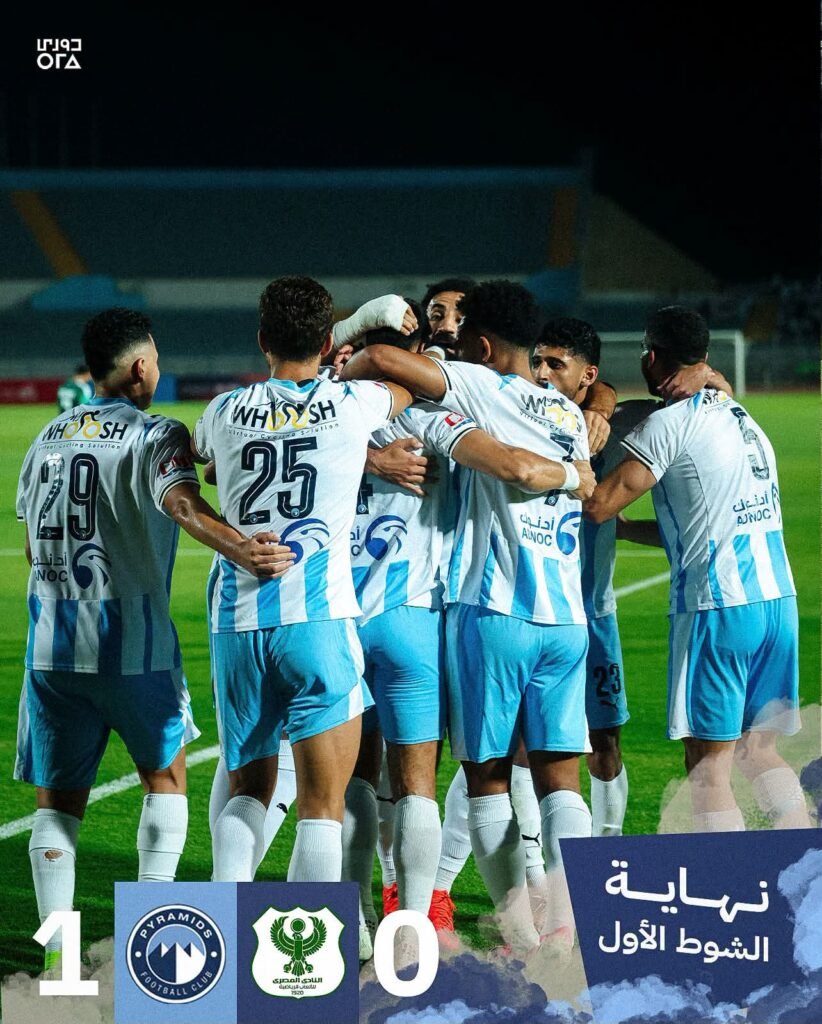 بيراميدز يضرب المصري برأسية سامي ويتصدر الدوري الممتاز