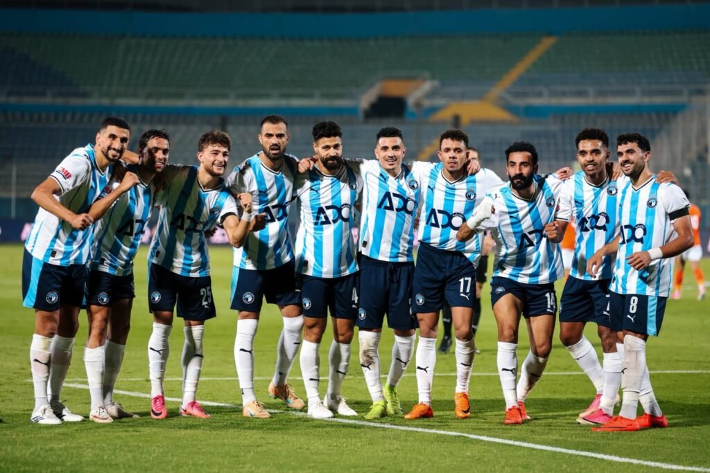 بيراميدز يهزم أبو قير بثنائية ويعتلي صدارة الدوري