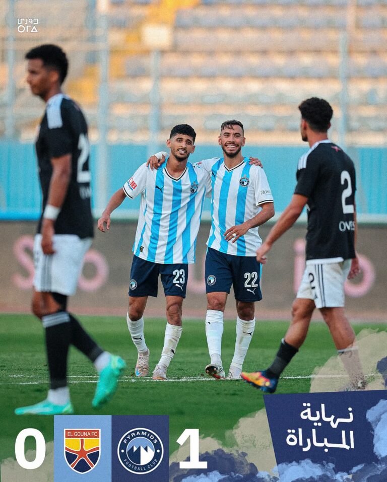 بيراميدز يتمسك بصدارة الدوري بفوز مثير على الجونه بهدف نظيف