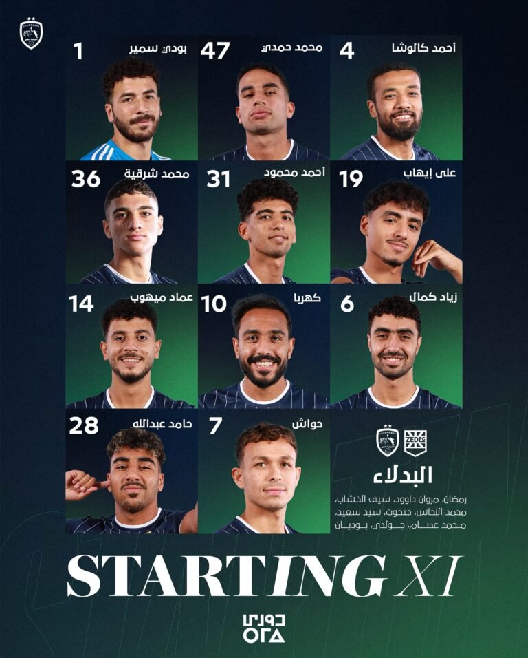 دوري ORA| التشكيل الرسمي لمواجهة الشرقية إنبي و زد