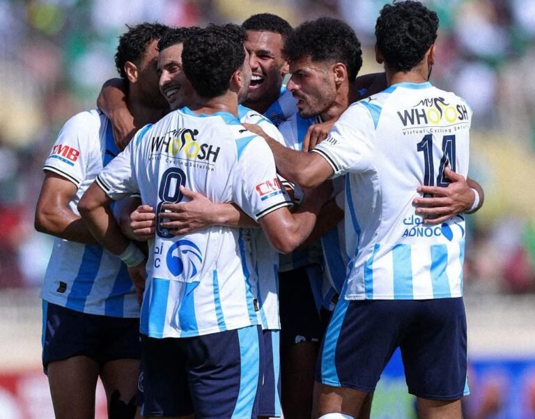 كاف يعلن طاقم تحكيم مباراة بيراميدز وجورماهيا في إياب دور الـ64 بدوري الأبطال