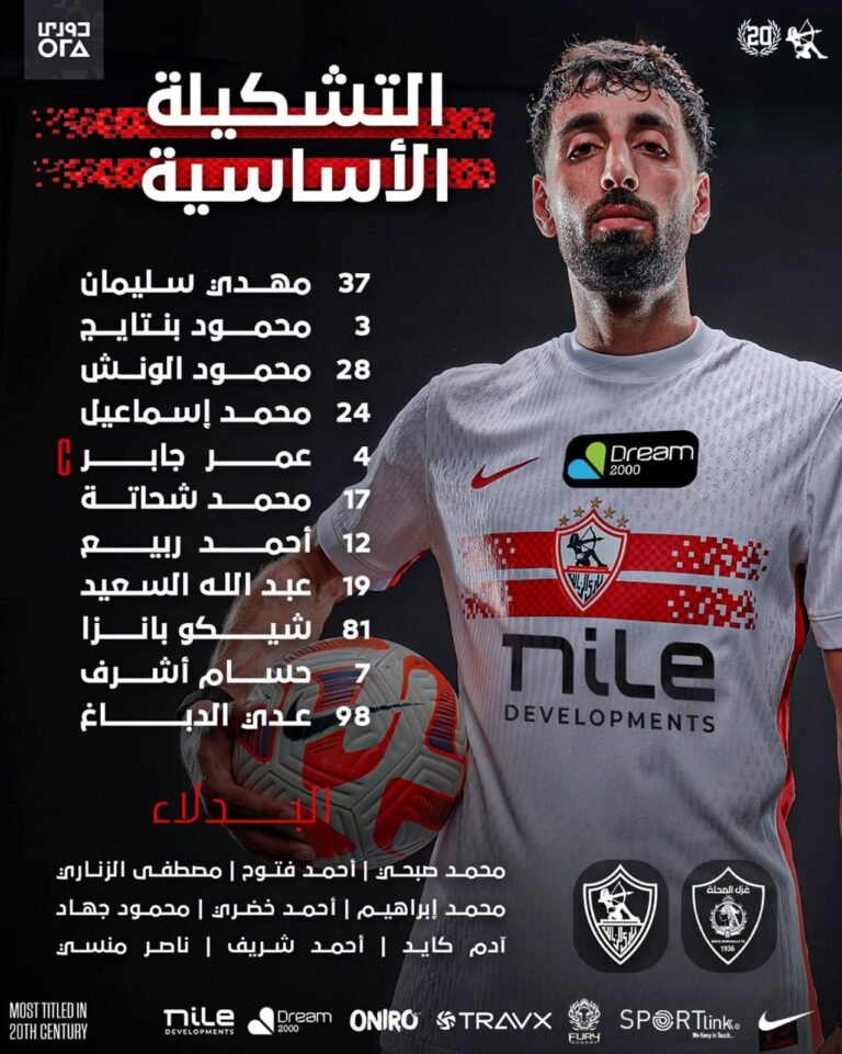 الزمالك يهاجم المحلة بـ حسام أشرف