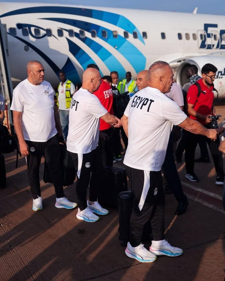 بعثة منتخب مصر تصل جنوب السودان استعداداً لمواجهة الثلاثاء في تصفيات أمم أفريقيا