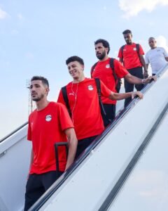 بعثة منتخب مصر تصل مطار القاهرة ..وانتظام اللاعبين في التدريبات غدا