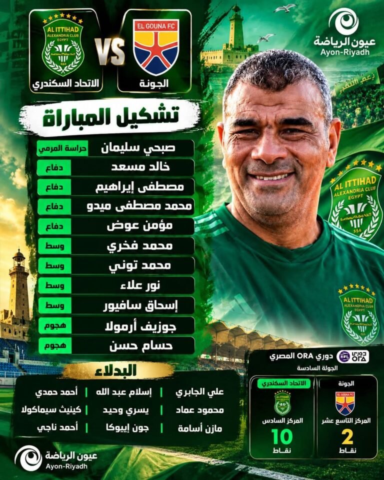 حمزة الجمل يعلن أسلحة زعيم الثغر لمواجهة الجونة.. الاتحاد يطارد المربع الذهبي ولا بديل عن الفوز