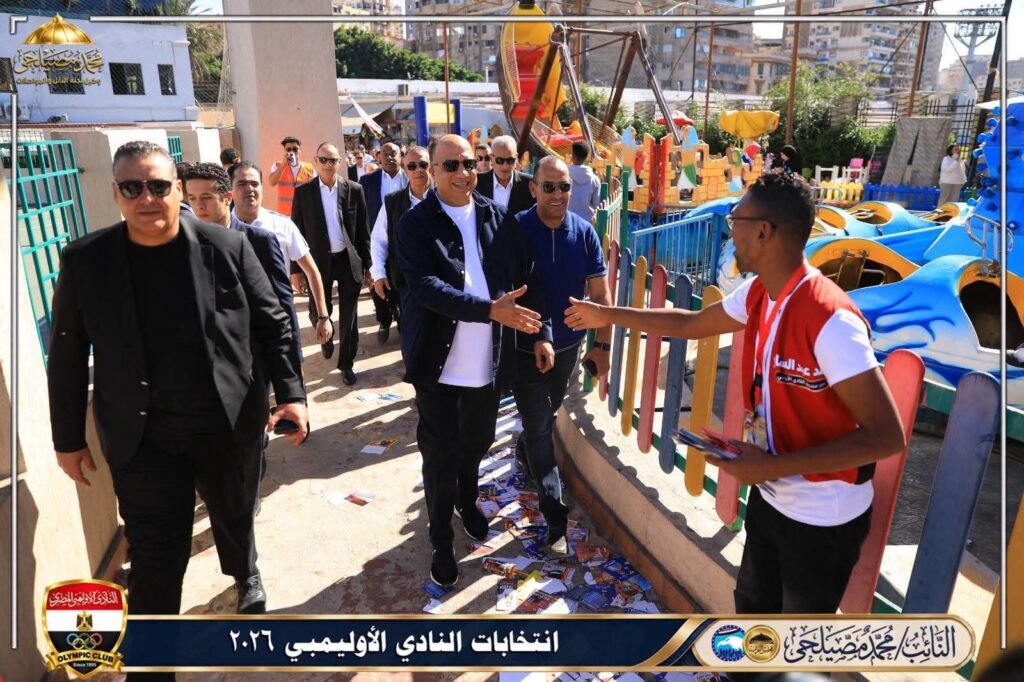 استقبال حافل للنائب محمد مصيلحي داخل النادي الأوليمبي بالإسكندرية.. مشاعر صادقة ولقاءات ودية في أجواء انتخابية مميزة