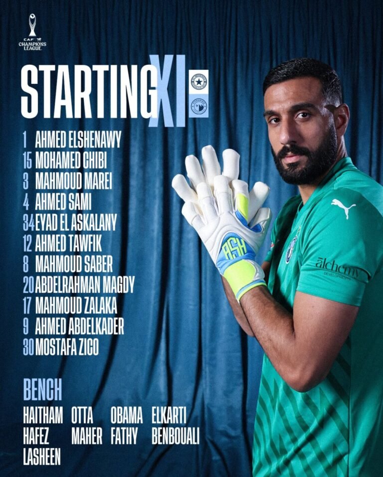 بيراميدز يعلن تشكيله لمواجهة المريخ بنتو في دوري أبطال أفريقيا.. زيكو يقود الهجوم والشناوي في حراسة  المرمى