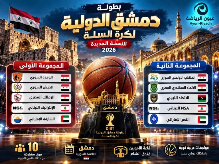 قرعة «دولية دمشق» تضع الاتحاد السكندري في مجموعة عربية نارية.. والزمالك يصطدم بالشارقة