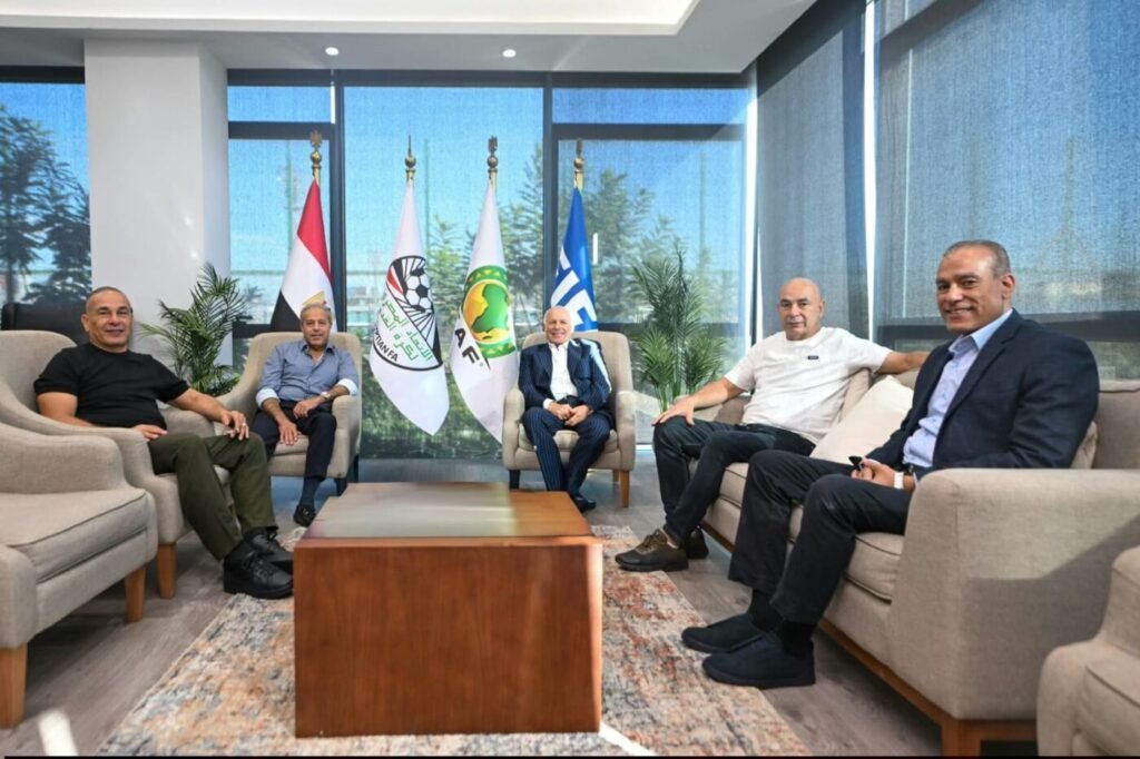 هاني أبو ريدة يفتح ملف المنتخب مع حسام وإبراهيم حسن