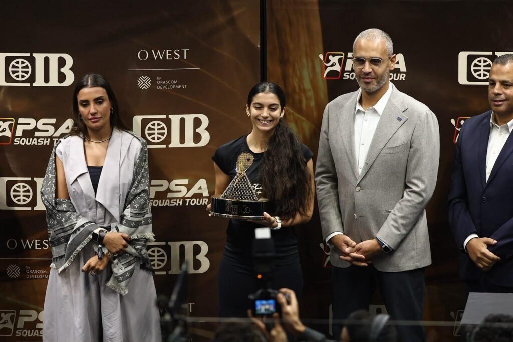 ختام مبهر لبطولة مصر المفتوحة للاسكواش CIB Egyptian Squash Open 2026