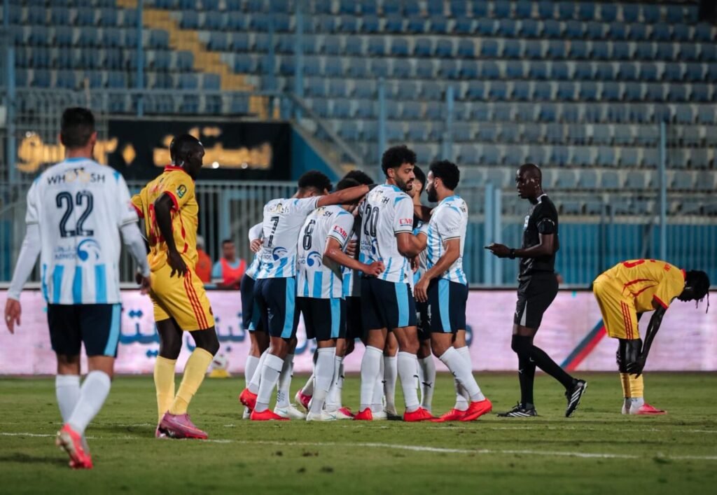 موكوينا تشكيل بيراميدز في مواجهة وادي دجلة في الدوري
